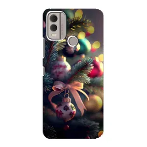 Чехлы на Новый Год Nokia C22 (Красивая елочка)