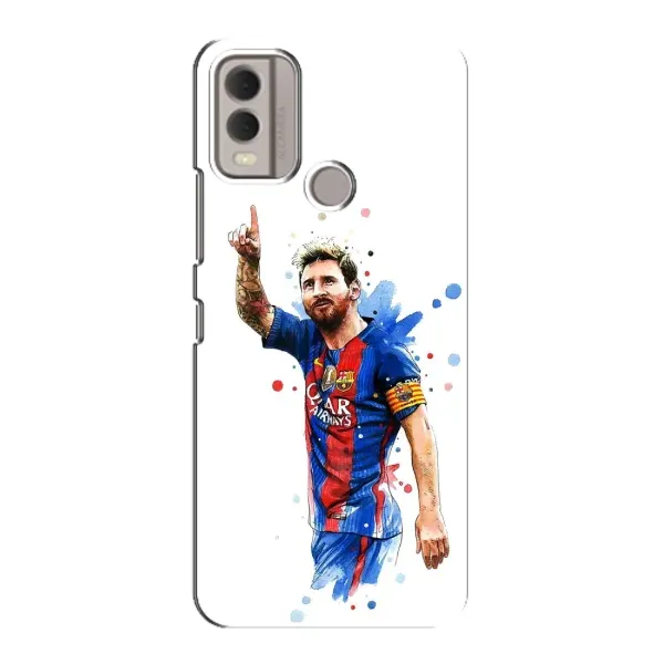 Чохол з малюнком «Leo Messi» для Nokia C22 Чохол з малюнком «Leo Messi» для Nokia C22