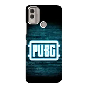 Чехол (TPU) с картинкой "Лого Пабг" на Нокиа С22 (Лого PUBG)