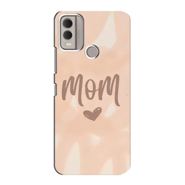 Чехол с рисунком «Love mom» для Nokia C22 Чехол с рисунком «Love mom» для Nokia C22