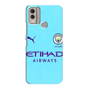Силиконовые Чехлы принт Футбол на Nokia C22 (Man City)