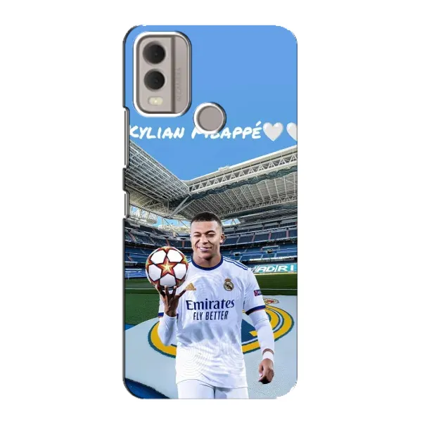Чехол с рисунком «Mbappe Real» для Nokia C22 Чехол с рисунком «Mbappe Real» для Nokia C22