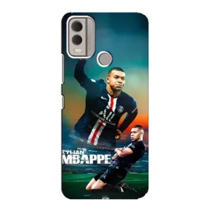 Чехол (TPU) с Футболистом на Nokia C22 (MBAPPE)