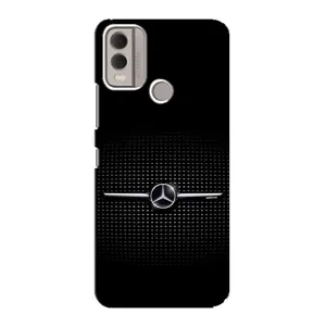 Силиконовый бампер с картинкой машины на Nokia C22 (Mercedes)