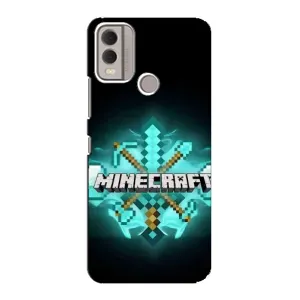Чехол майнкрафт для Nokia C22 (MineCraft 2)
