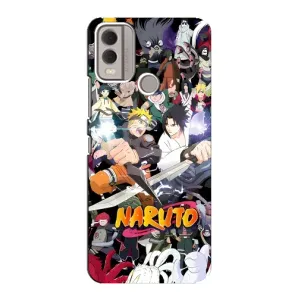 Купить Чехлы на телефон с принтом Anime для Nokia C22 (Наруто постер)