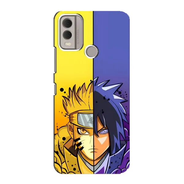 Чехол с рисунком «Naruto Vs Sasuke» для Nokia C22 Чехол с рисунком «Naruto Vs Sasuke» для Nokia C22
