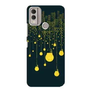 Силиконовые Чехлы Любимому человеку для Nokia C22 (Ночной город)