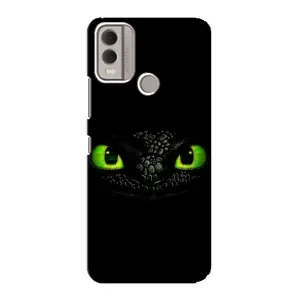 Чехол дракон Беззубик для Nokia C22 (Глаза Беззубика)