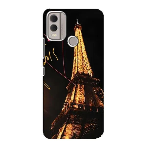 Чехол с рисунком «Paris» для Nokia C22 Чехол с рисунком «Paris» для Nokia C22