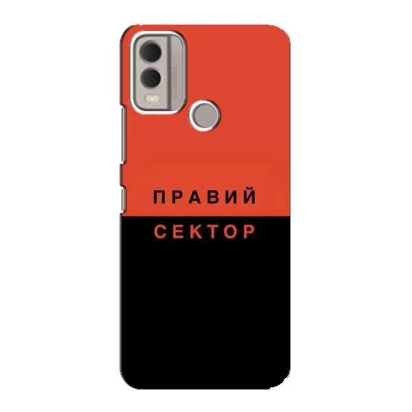 Чехол с рисунком «Правый Серктор» для Nokia C22 Чехол с рисунком «Правый Серктор» для Nokia C22