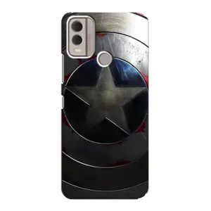 Чехол с Щитом Капитана Америки на Nokia C22 (Ретро Щит Капитана)