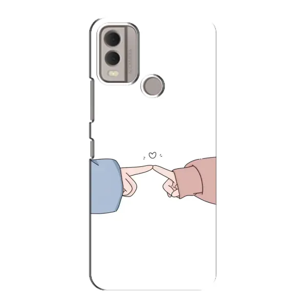 Чехол с рисунком «Руки мамы» для Nokia C22 Чехол с рисунком «Руки мамы» для Nokia C22