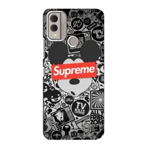 Чехол с рисунком «Supreme Маус» для Nokia C22