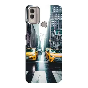Силиконовый бампер (Работники) на Nokia C22 (Такси)