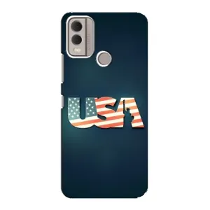 Чехол с рисунком «USA» для Nokia C22