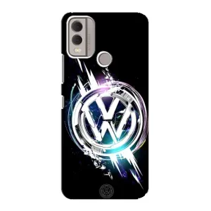 Чехол "Фольксваген" для Nokia C22 (Volkswagen на черном)