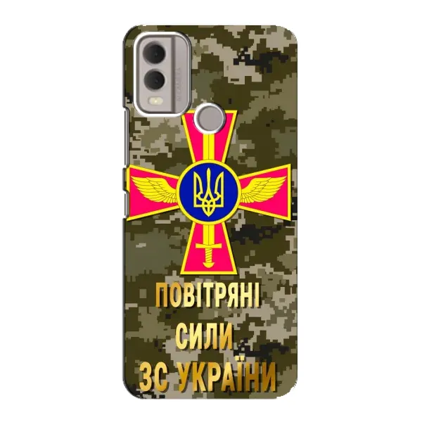 Чехол с рисунком «ВС ЗСУ» для Nokia C22 Чехол с рисунком «ВС ЗСУ» для Nokia C22
