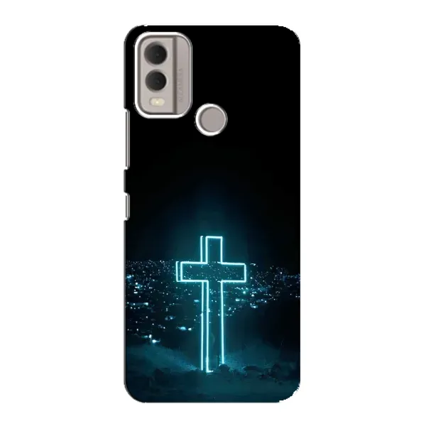 Чехол с рисунком «Яркий Крест» для Nokia C22 Чехол с рисунком «Яркий Крест» для Nokia C22