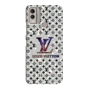 Чехол Стиль Louis Vuitton на Nokia C22 (Яркий LV)
