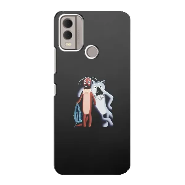Чехол с рисунком «Шо, опять» для Nokia C22