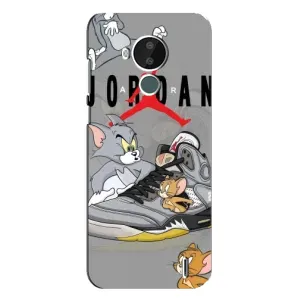 Силиконовый Чехол Nike Air Jordan на Нокиа С30 (Air Jordan)
