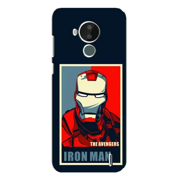 Чехол с рисунком «Art Iron man» для Nokia C30 Чехол с рисунком «Art Iron man» для Nokia C30