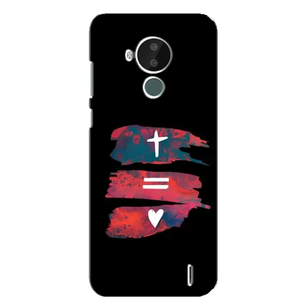 Чехол с рисунком «Атрибутика» для Nokia C30 Чехол с рисунком «Атрибутика» для Nokia C30