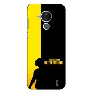 Чехол (TPU) с картинкой "Лого Пабг" на Нокиа С30 (Battlegrounds)