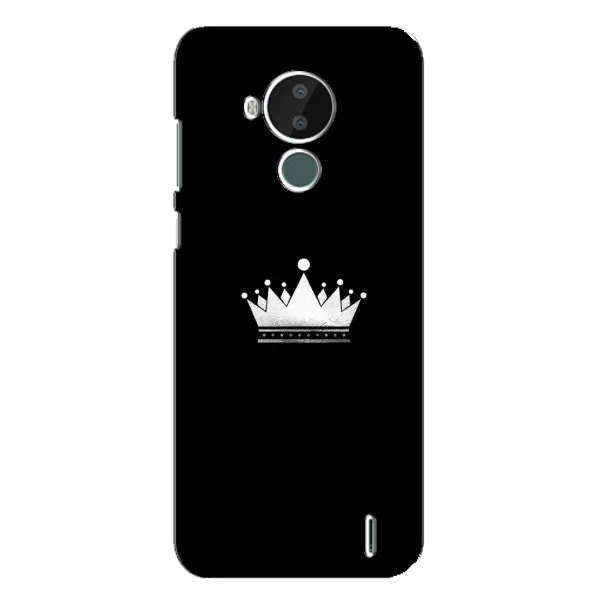 Чехол с рисунком «Белая корона» для Nokia C30 Чехол с рисунком «Белая корона» для Nokia C30