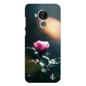 Чехлы с принтом Розочки для Nokia C30 (Цветок ночной)