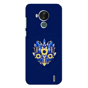 Чехол Укр Символика для Nokia C30 (Цветущий Герб)