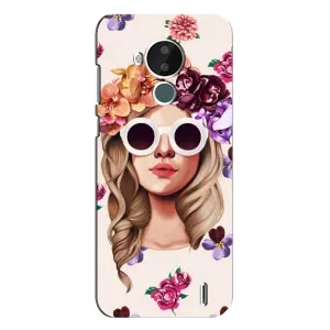 Чохол з картинкою Модні Дівчата Nokia C30 (Дівчина в окулярах)