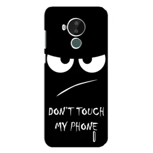 Чехол с прикольным текстом на Nokia C30 (Dont)