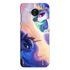 Чохол Unicorn на Nokia C30 (Єдиноріжки на хамарках)