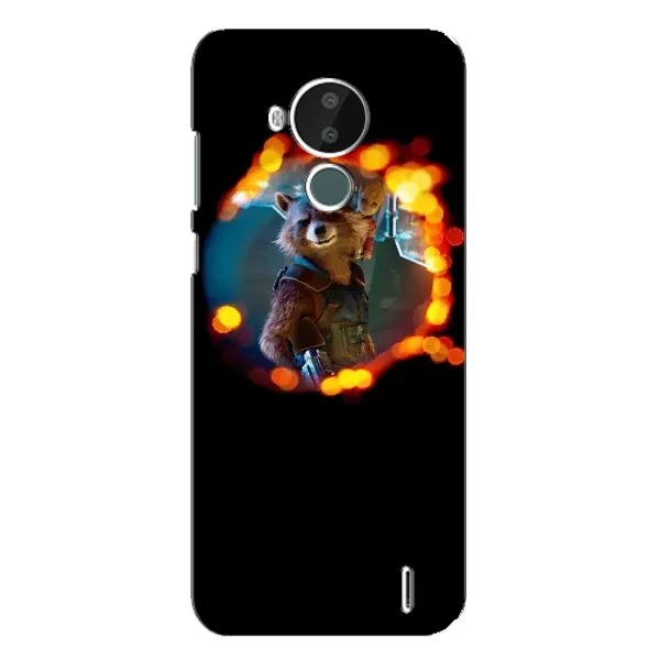 Чехол с рисунком «Енот Ракета» для Nokia C30