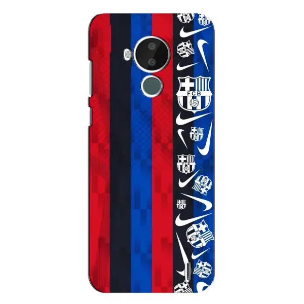 Чехол с рисунком «Фанат Барсы» для Nokia C30
