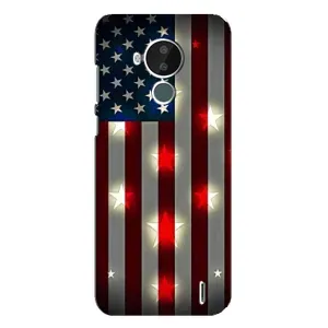 Чохол Прапор USA для Nokia C30 (Прапор США 2)