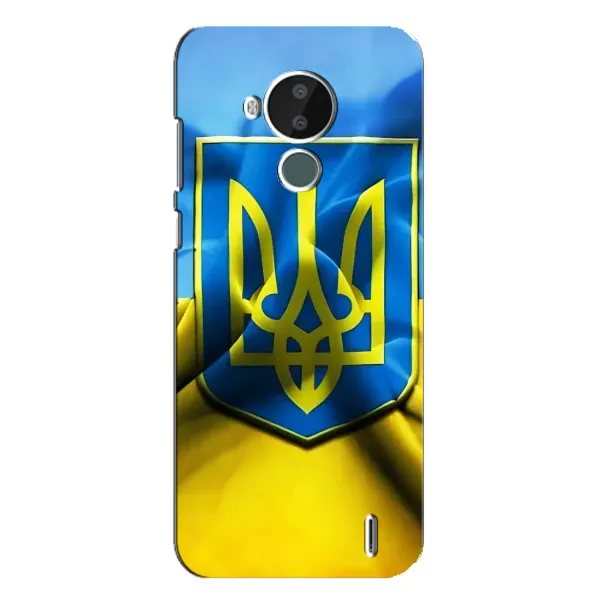 Чехол с рисунком «Герб и Флаг Украины» для Nokia C30 Чехол с рисунком «Герб и Флаг Украины» для Nokia C30