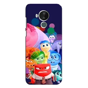 Чехол с рисунком «Герои головоломки» для Nokia C30