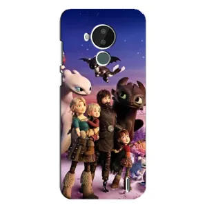 Чехол дракон Беззубик для Nokia C30 (Герои дракона)
