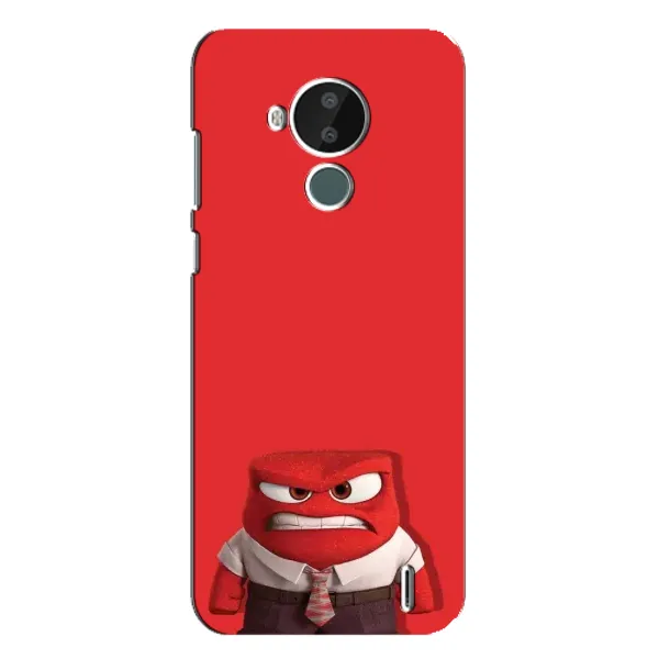 Чехол с рисунком «Гнев» для Nokia C30