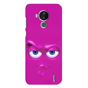 Силиконовые Чехлы (смешные стикеры) для Nokia C30 (Хитрая мордочка)