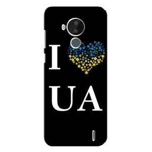 Силіконовий Чохол на Nokia C30 (Я-Україна) (I Love UA)