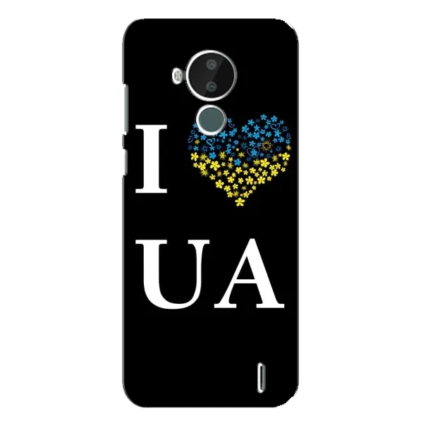 Чехол с рисунком «I Love UA» для Nokia C30 Чехол с рисунком «I Love UA» для Nokia C30