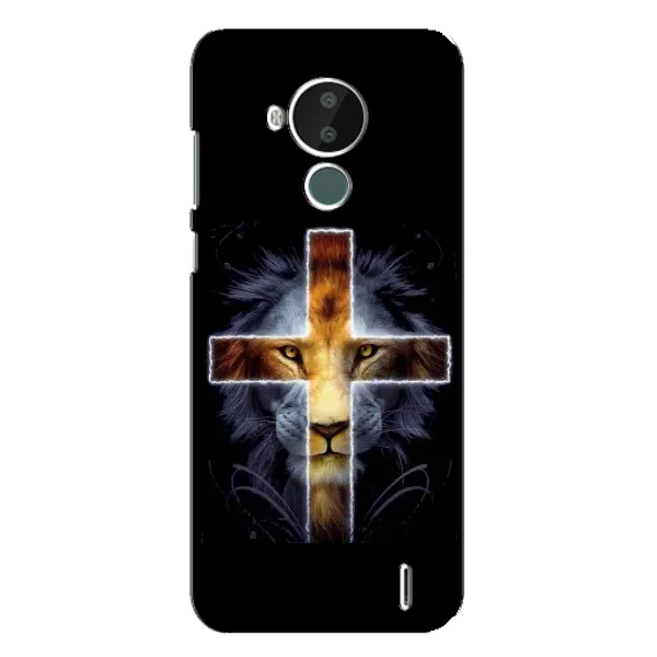 Чехол с рисунком «Иисус Лев» для Nokia C30 Чехол с рисунком «Иисус Лев» для Nokia C30