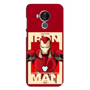 Чехол Супергерой Железный человек на Nokia C30 (Iron man)