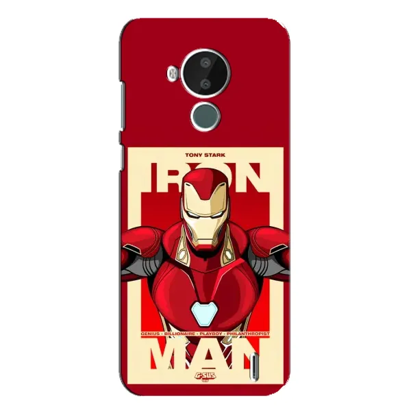 Чехол с рисунком «Iron man» для Nokia C30 Чехол с рисунком «Iron man» для Nokia C30