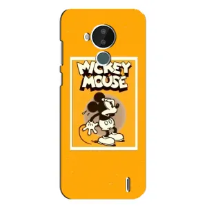 Чехлы с принтом Микки Маус на Nokia C30 (Испуганный Микки)