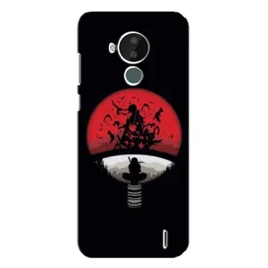 Чехлы с картинкой Итачи Учиха на Nokia C30 (Итачи на черном)